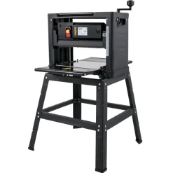 VEVOR 13-Inch Benchtop Thickness Planer, 2000W, 8000 rpm, 15 AMP, with Foldable Iron Stand and Dust Exhaust, 6m/min Planing Speed, Ideal for Woodworking and Wooden Plank Shaping