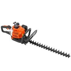 VEVOR 23.2-inch 26CC 2 Cycle Gas Hedge Trimmer, Gas Powered Handheld Hedge Trimmer with Dual Sided Dual Action Blade, 180° Adjustable Trimmer Head, Suitable for Trimming Shrubs, Low Bushes