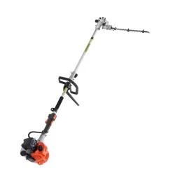 VEVOR 15.7-inch 26CC 2 Cycle Gas Hedge Trimmer, Gas Powered Pole Hedge Trimmer with Dual Sided Dual Action Blade, 270° Adjustable Trimmer Head, Suitable for Trimming Shrubs, Bushes