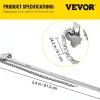 VEVOR 24inch Chain Wrench Carbon Steel Chain Pipe Wrench Heavy Duty 6.7 inch Diameter Capacity Chain Strap Filter Wrench