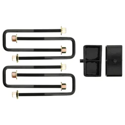 VEVOR 3 Inch Front and 2 Inch Rear Leveling Lift Kit for 2007-2023 Silverado 1500 2WD/4WD, 2007-2023 Sierra 1500 2WD/4WD, Chassis Level Kit with 2 Front Strut Spacers, 2 Rear Lift Blocks, 2 U-Bolts