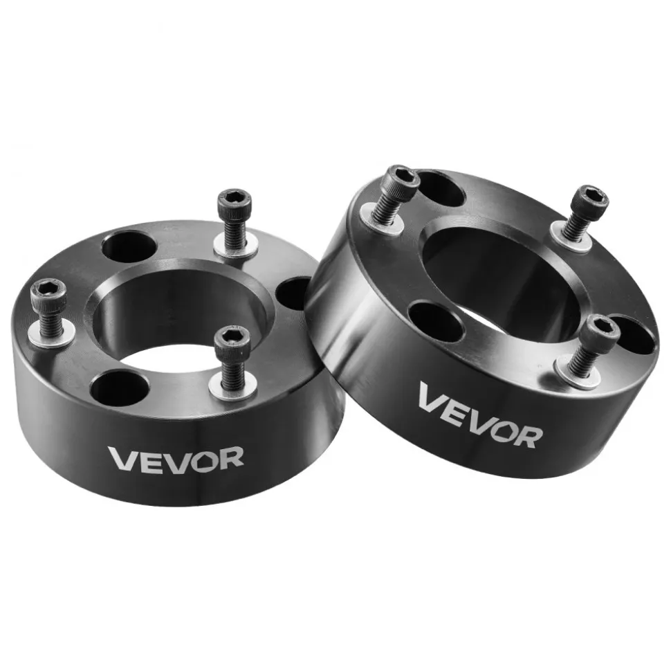 VEVOR 3 Inch Front Leveling Lift Kit for 2004-2025 Ford F150 2WD/4WD, 2003-2018 Expedition, 2005-2008 Lincoln Mark LT, Chassis Level Kit with 2PCS Heavy Duty Forged Aluminum Suspension Strut Spacers