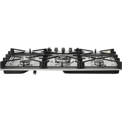 VEVOR 36 inch Gas Cooktop 5 Burners Gas Stove Top, Max 38300BTU Built-in Stainless Steel Stove Top LPG/NG Convertible Dual Fuel Cooktop Stoves with SABAF Dual-Ring Burner for Kitchen Apartment Rvs