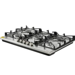 VEVOR 36 inch Gas Cooktop 5 Burners Gas Stove Top, Max 38300BTU Built-in Stainless Steel Stove Top LPG/NG Convertible Dual Fuel Cooktop Stoves with SABAF Dual-Ring Burner for Kitchen Apartment Rvs