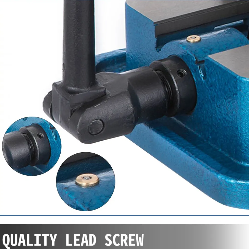 VEVOR 3 Inch Heavy Duty Milling Vise Bench Clamp Vise High Precision Clamping Vise 3 Inch Jaw Width with 360 Degree Swiveling Base CNC Vise