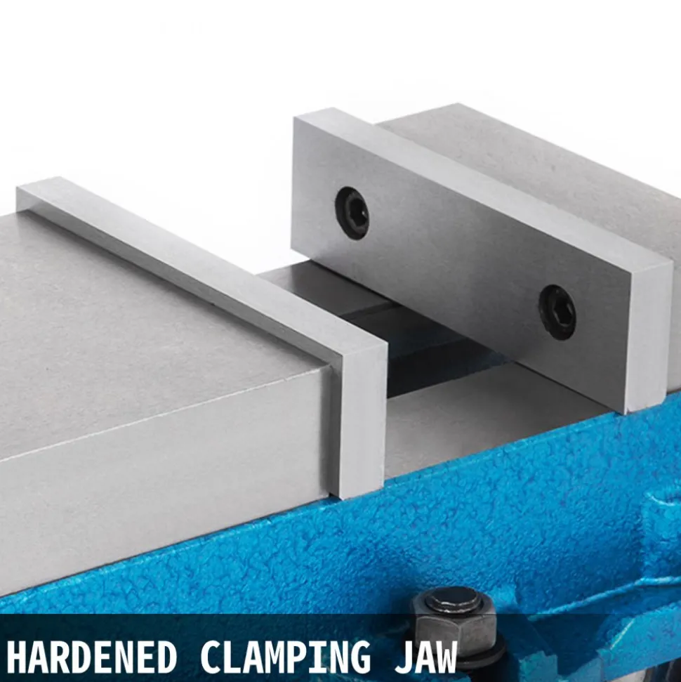VEVOR 3 Inch Heavy Duty Milling Vise Bench Clamp Vise High Precision Clamping Vise 3 Inch Jaw Width with 360 Degree Swiveling Base CNC Vise