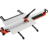 VEVOR 71-Inch Manual Tile Cutter, Upgraded Rail and Sliding Head, Precision Alignment Guide, Tungsten Carbide Cutting Wheel, Support Legs with Swivel Wheels, for DIY Pros, Ceramic, Floor, Wall Tiles