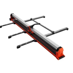 VEVOR 63-Inch Manual Tile Cutter, Upgraded Rail and Sliding Head, Precision Alignment Guide, Tungsten Carbide Cutting Wheel, Support Legs with Swivel Wheels, for DIY Pros, Ceramic, Floor, Wall Tiles