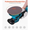 VEVOR 5-inch Mesh Abrasive Sanding Discs, 50PCS 120 Grit Anti-Clogging Ceramic Sandpapers Dust Free, Hook-and-Loop Sanding Discs for Metal Wood Plaster Sanding, Car Body Repair, Paint Removal