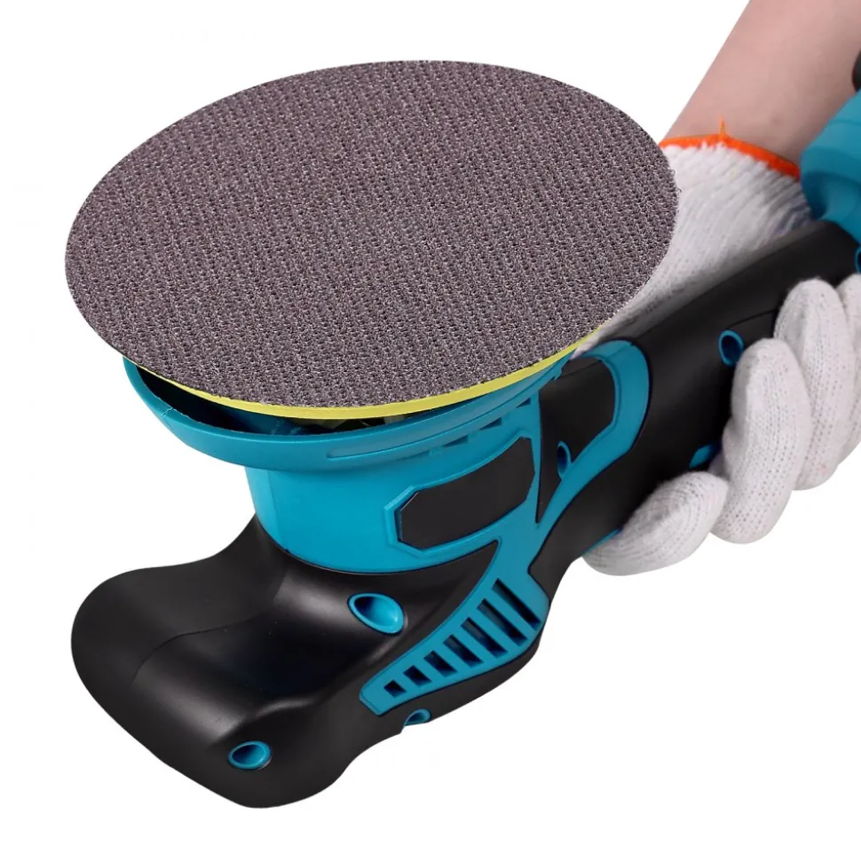 VEVOR 5-inch Mesh Abrasive Sanding Discs, 50PCS 120 Grit Anti-Clogging Ceramic Sandpapers Dust Free, Hook-and-Loop Sanding Discs for Metal Wood Plaster Sanding, Car Body Repair, Paint Removal