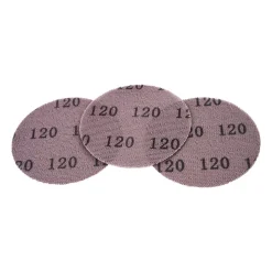 VEVOR 5-inch Mesh Abrasive Sanding Discs, 50PCS 120 Grit Anti-Clogging Ceramic Sandpapers Dust Free, Hook-and-Loop Sanding Discs for Metal Wood Plaster Sanding, Car Body Repair, Paint Removal