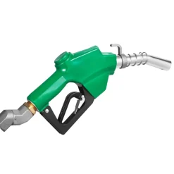 VEVOR 1 Inch NPT Automatic Fuel Nozzle with Swivel, Max Flow Rate 21.6 GPM, Auto Shut Off Diesel Gas Pump Nozzle with 3-Speed Trigger Lock & 1-3/16 in (OD=30.1 mm) Spout for Gasoline, Diesel, Kerosene