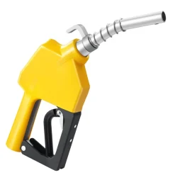 VEVOR 3/4-Inch NPT Automatic Fuel Nozzle, Max Flow Rate 11.8 GPM, Auto Shut Off Diesel Gas Pump Nozzle with 3-Speed Trigger Lock & 0.78 in (OD=20 mm) Spout for Gasoline, Diesel, Kerosene, Yellow