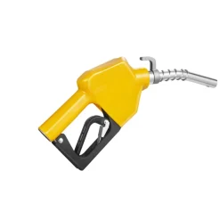 VEVOR 3/4-Inch NPT Automatic Fuel Nozzle, Max Flow Rate 11.8 GPM, Auto Shut Off Diesel Gas Pump Nozzle with 3-Speed Trigger Lock & 0.78 in (OD=20 mm) Spout for Gasoline, Diesel, Kerosene, Yellow
