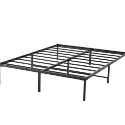 VEVOR 14 Inch Queen Metal Bed Frame Platform, No Box Spring Needed, 1500 lbs Loading Capacity Embedded Heavy Duty Mattress Foundation with Steel Slat Support, Easy Assembly, Noise Free
