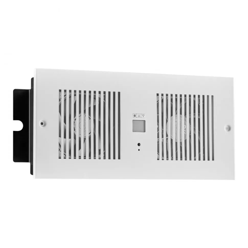 VEVOR 4-Inch Room to Room Fan, 2-in-1 300 CFM Through Wall Fan with Remote Control & Temperature Control, 10-Speed Ventilation Quiet Vent for Kitchen, Living & Laundry Room, Workshop