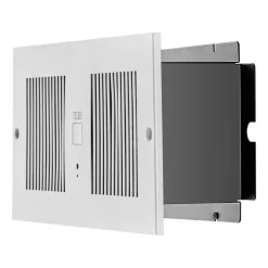 VEVOR 4-Inch Room to Room Fan, 2-in-1 300 CFM Through Wall Fan with Remote Control & Temperature Control, 10-Speed Ventilation Quiet Vent for Kitchen, Living & Laundry Room, Workshop