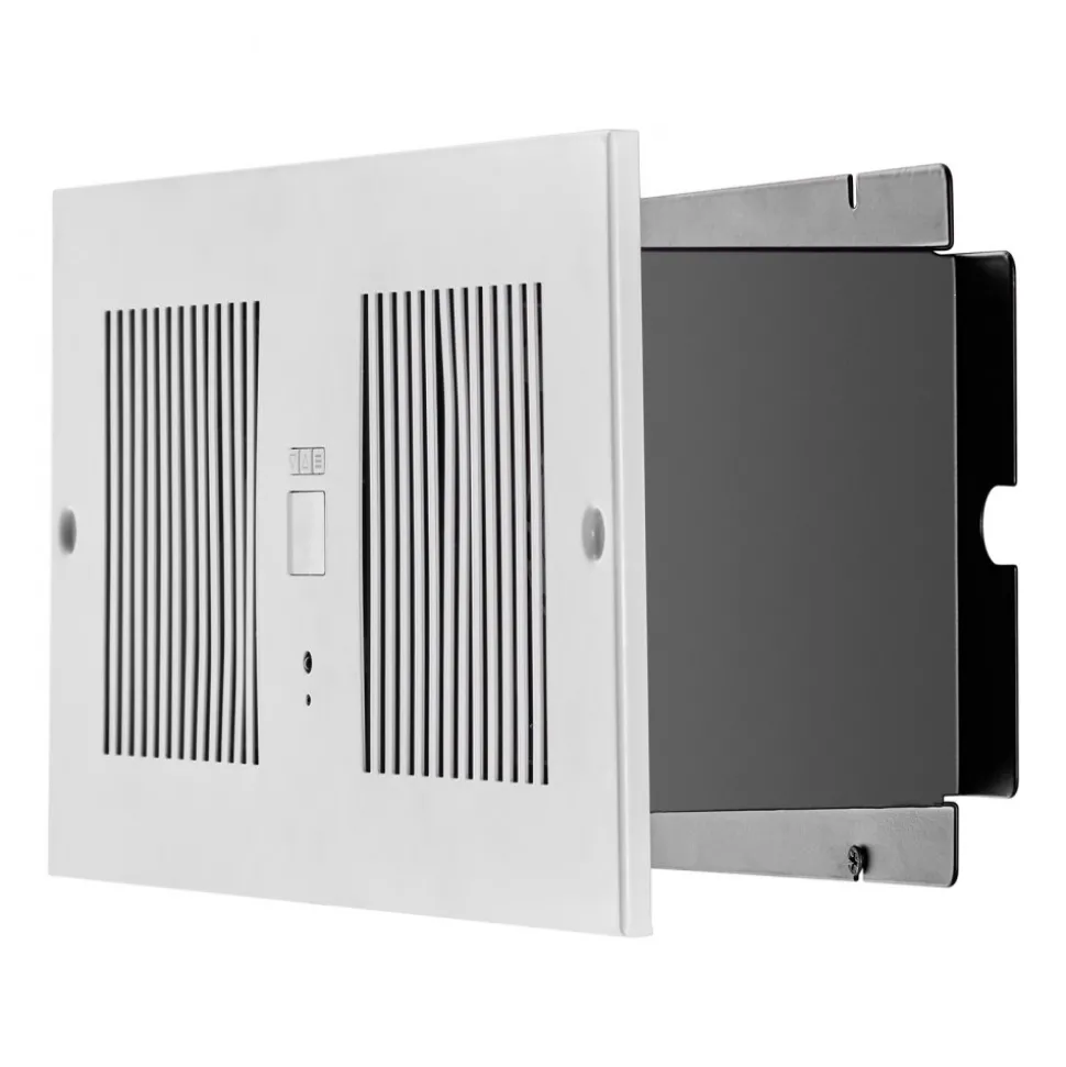 VEVOR 4-Inch Room to Room Fan, 2-in-1 300 CFM Through Wall Fan with Remote Control & Temperature Control, 10-Speed Ventilation Quiet Vent for Kitchen, Living & Laundry Room, Workshop