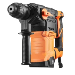 VEVOR 1-1/4 Inch SDS-Plus Rotary Hammer Drill, 13 Amp Corded Drills, Heavy Duty Chipping Hammers with Vibration Control & Safety Clutch, Electric Demolition Hammers Variable Speed, Power Tool For Conc