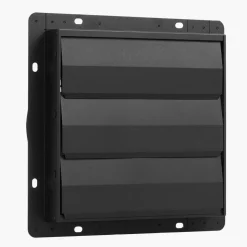 VEVOR 20 Inch Shutter Exhaust Fan Wall Mounted Automatic Louvers EC Motor, Steel Housing, Temperature & Humidity Controller, Ventilation & Cooling for Attic, Garage, Barn, Greenhouse, Workshop, Black