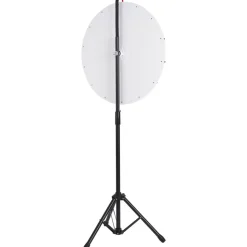 VEVOR 24 inch Spinning Prize Wheel, 14 Slots Spinning Wheel with Height Adjustable Stand, Roulette Wheel with a Dry Erase, and a Storage Bag, Win Fortune Spin Games in Party Pub Trade Show Carnival