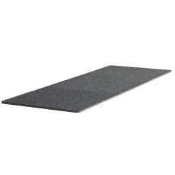 VEVOR 0.56 Inch Thick Gym Floor Mats, 12 Tiles Rubber Top with EVA Foam, 25