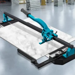 VEVOR 40 Inch Tile Cutter Single Rail Double Brackets Manual Tile Cutter 3/5 in Cap with Precise Laser Manual Tile Cutter Tools for Precision Cutting (40 Inch)