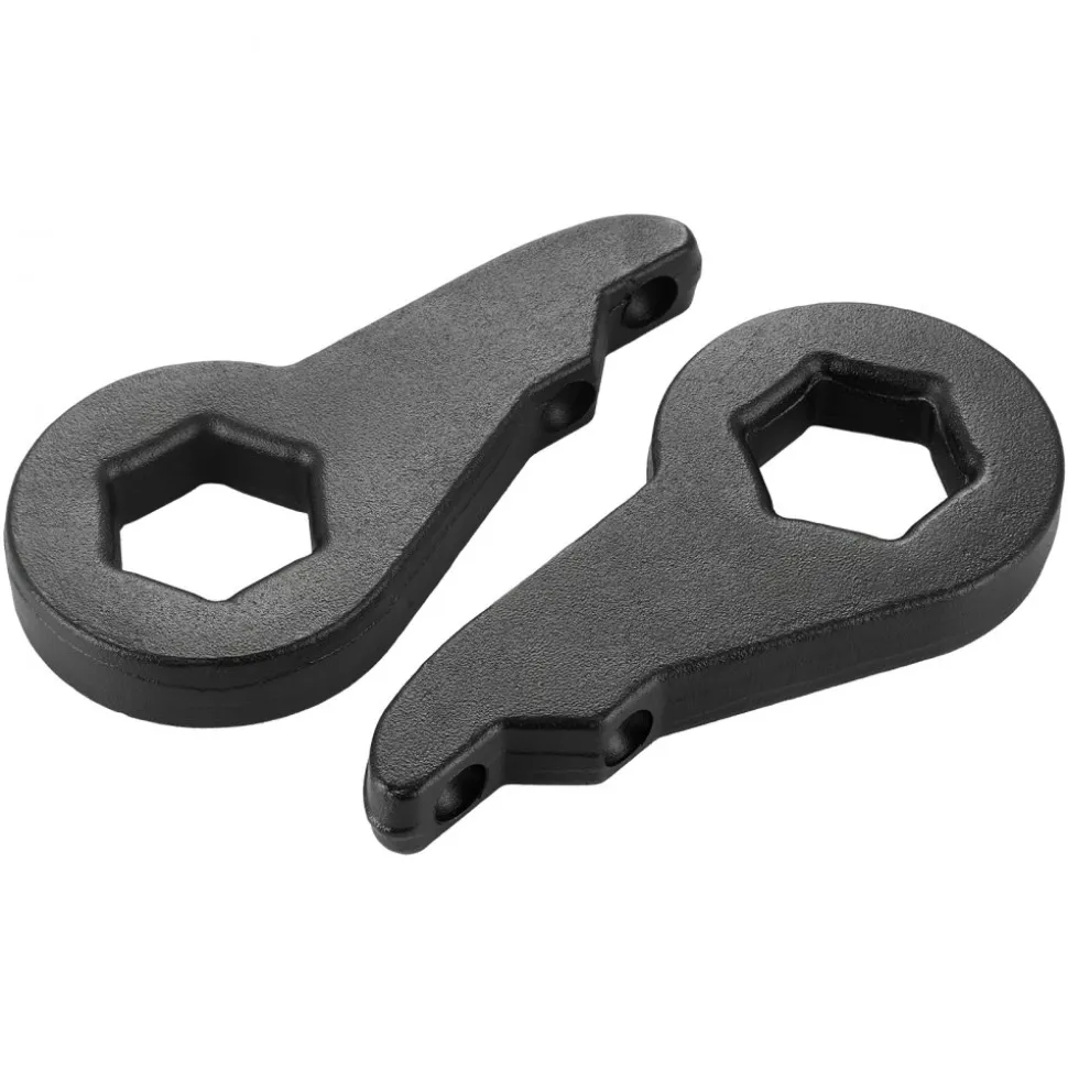 VEVOR 2 Inch Torsion Bar Keys for 2020-2024 Chevy/GMC 2500/3500HD, Front Leveling Lift Kit Heavy-Duty Steel Suspension Level Kit with 4 Bushings, Chassis Leveling Kit Compatible with Chevy and GMC