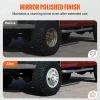 VEVOR 16-inch Wheel Simulators, 304 Stainless Steel Wheel Simulator Kit with Mirror Polished Finish, 2 Front and 2 Rear Wheel Covers Fit for Ford F350 (1974-1998), 4 pcs