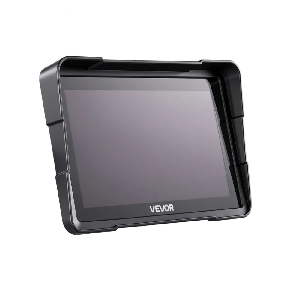 VEVOR 7 Inch Wireless Motorcycle Carplay with Apple Carplay & Android Auto, HD Touchscreen GPS Navigation System with Dual Bluetooth, Siri/Google Voice Assistant, IP67, Compatible with BMW Motorcycles