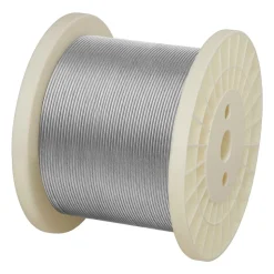 VEVOR 1/8 Inch Wire Rope, 500 ft Length, 316 Stainless Steel Wire Cable with Cutter, 1760 lbs Breaking Strength, 1 x 19 Strands Construction, Steel Cable for Deck Railing System, Garden Trellis