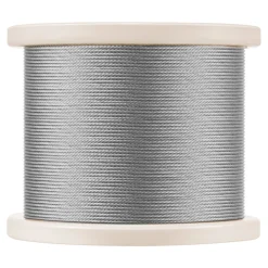 VEVOR 1/8 Inch Wire Rope, 1000 ft Length, 316 Stainless Steel Wire Cable with Cutter, 1760 lbs Breaking Strength, 1 x 19 Strands Construction, Steel Cable for Deck Railing System, Garden Trellis