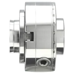 VEVOR 4 Inch Wood Lathe Chuck, 4-Jaw, Bevel-Gear Self-Centering Wood Turning Chuck Set with 1" x 8TPI Thread & Adapter, 5 PCS Jaws Round/Flat/Step/Pin, Carry Case, Nickel-Plated, for Woodworking Lathe