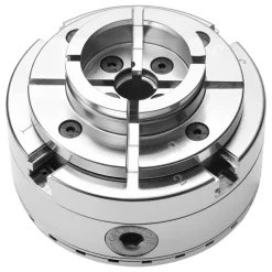 VEVOR 4 Inch Wood Lathe Chuck, 4-Jaw, Bevel-Gear Self-Centering Wood Turning Chuck Set with 1