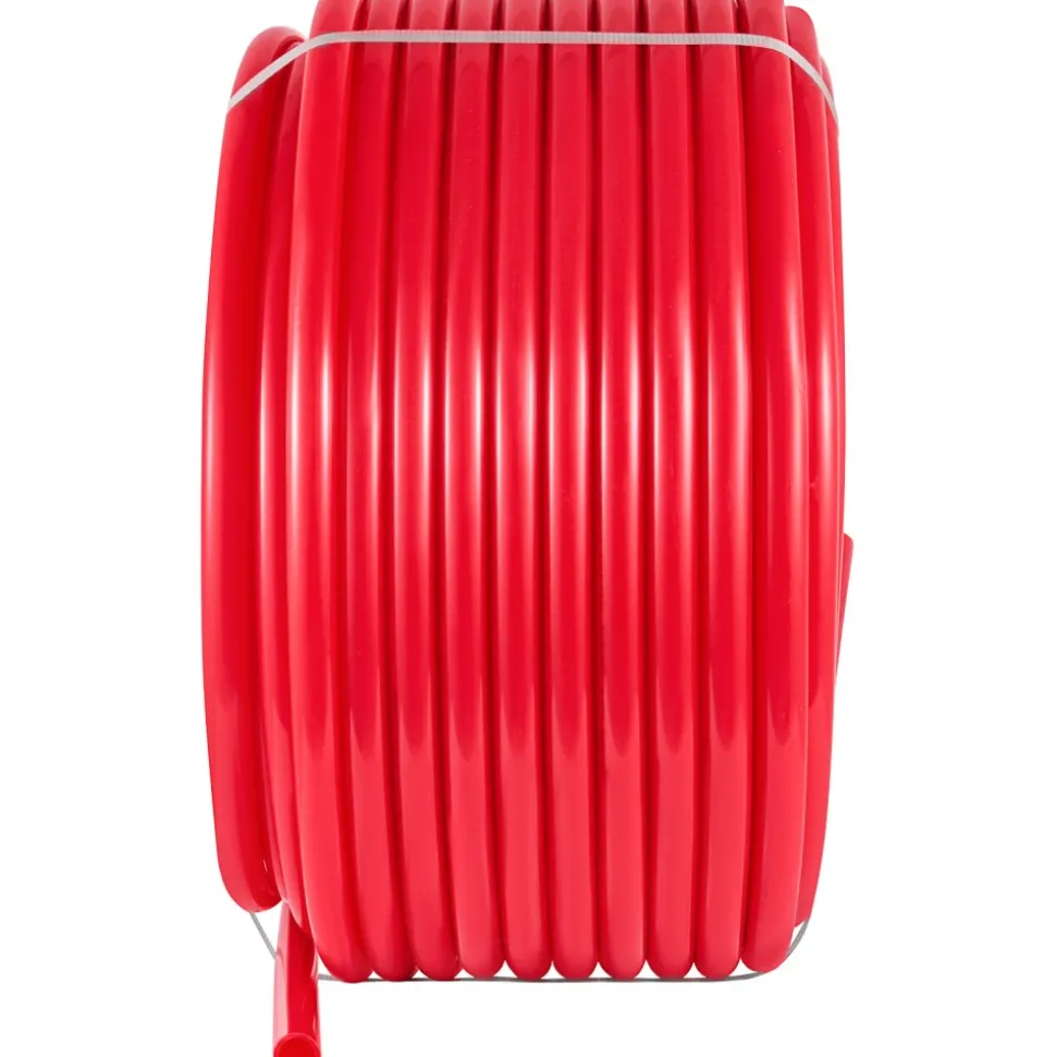 VEVOR 5/8 Inch x 500Ft PEX Tubing Oxygen Barrier O2 EVOH Pex-B Red Radiant Floor Heat Durable Plumbing Flexible for Residential Commercial Radiant Floor Heating Pex Pipe