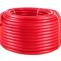 VEVOR 5/8 Inch x 500Ft PEX Tubing Oxygen Barrier O2 EVOH Pex-B Red Radiant Floor Heat Durable Plumbing Flexible for Residential Commercial Radiant Floor Heating Pex Pipe