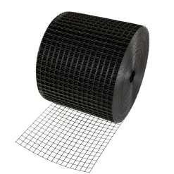 VEVOR 6 inch x 100ft Solar Panel Bird Guard, Critter Guard Roll Kit with 100pcs Aluminum Alloy Fasteners, Solar Panel Guard with Rust-proof PVC Coating, 1/2 inch Wire Roll Mesh