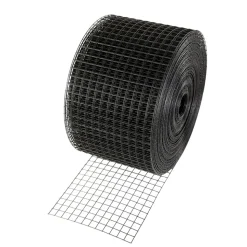 VEVOR 8 inch x 100ft Solar Panel Bird Guard, Critter Guard Roll Kit with 100pcs Aluminum Alloy Fasteners, Solar Panel Guard with Rust-proof PVC Coating, 1/2 inch Wire Roll Mesh