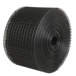 VEVOR 8 inch x 100ft Solar Panel Bird Guard, Critter Guard Roll Kit with 70pcs Aluminum Alloy Fasteners, Solar Panel Guard with Rust-proof PVC Coating, 1/2 inch Wire Roll Mesh