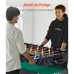 VEVOR 4-in-1 Combo Game Table Set, 48