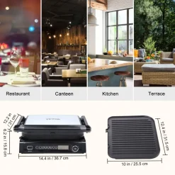 VEVOR 7 IN 1 Commercial Electric Griddle, 14.4