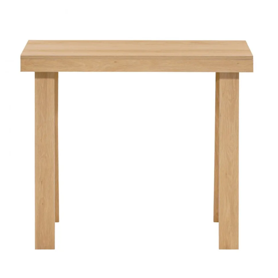 VEVOR 46 in Console Table, Modern Desk Behind the Couch, Wooden Rectangle Entrance Desk, Narrow Long Sofa Table Accent Stand for Hallway, Bedroom, Living Room, Foyer, Easy Assembly, Black