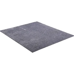 VEVOR Indoor Plush Area Rugs, 8 x 10 ft Plush Carpet, Area Rugs Furry with Long Plushs Pile, Thick & Durable High-Pile Rug for High-Traffic Areas, Non-Shedding & Non-Slip Backing, Blue-Gray