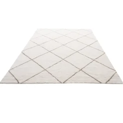 VEVOR Indoor Plush Area Rugs, 8 x 10 ft Soft Plush Carpet, Furry Shag Area Rugs for Living Room, Bedroom, Sunroom, Modern Home Decor Aesthetic, Non-Shedding, Non-Woven, Slip-Resistant, Smoke Gray