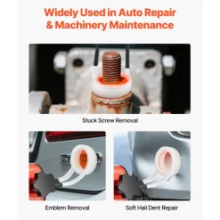 VEVOR Induction Heater Bolt Removal, 1500W 110V Magnetic Induction Heater Kit, Handheld Nut Buster Tool for Rusty Screw Removing, Car Garage Repairing Tools with 8 Coil and Box