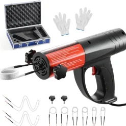 VEVOR Induction Heater Bolt Removal, 1500W 110V Magnetic Induction Heater Kit, Handheld Nut Buster Tool for Rusty Screw Removing, Car Garage Repairing Tools with 8 Coil and Box
