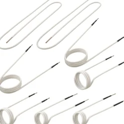 VEVOR Induction Heater Inductor Coil Kits, No-Flame Heat Accessories 8pcs, Heat Resistant Induction Heater Tool with Flexibility For Removing Rusty Bolts and Nuts