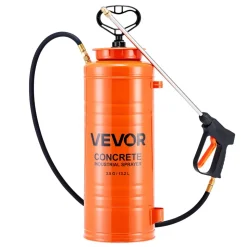 VEVOR Industrial Concrete Sprayer, 3.5 Gallon Stainless Steel Sprayer, Heavy Duty Tri-Poxy Pump Sprayers, 20.5