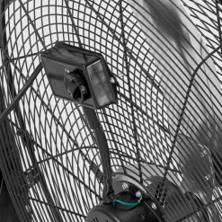 VEVOR Industrial Shop Fan, 30 Inch Floor Drum Fan, High Velocity 12000 CFM, Heavy Duty Aluminum Blades, 3 Speeds, 360 Degree Tilt, Ideal for Commercial, Garage, Warehouse, Basement, Workshop, Black