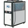 VEVOR Industrial Water Chiller, 6HP 16 Gal Air-Cooled Industrial Water Chiller, 15,100 Kcal/h Cooling Capacity with Finned Condenser Micro-Computer Control 60L Water Tank, for Cooling Water